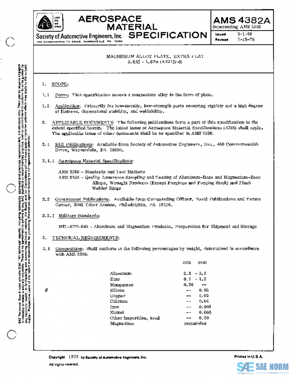 SAE AMS4382A PDF