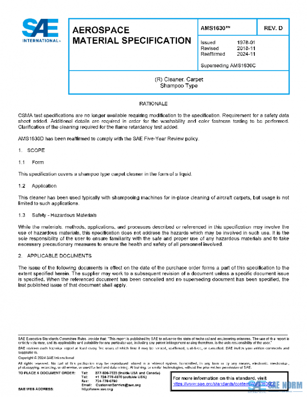 SAE AMS1630D PDF