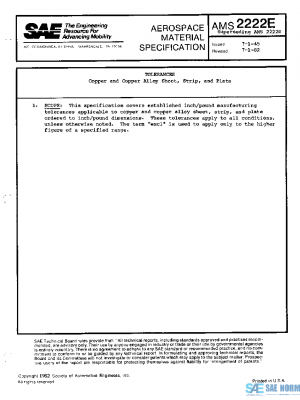 SAE AMS2222E PDF