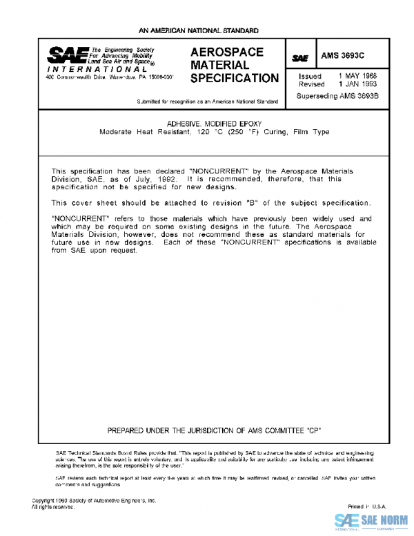 SAE AMS3693C PDF