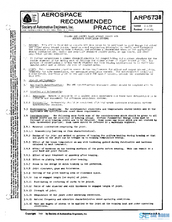 SAE ARP573B PDF
