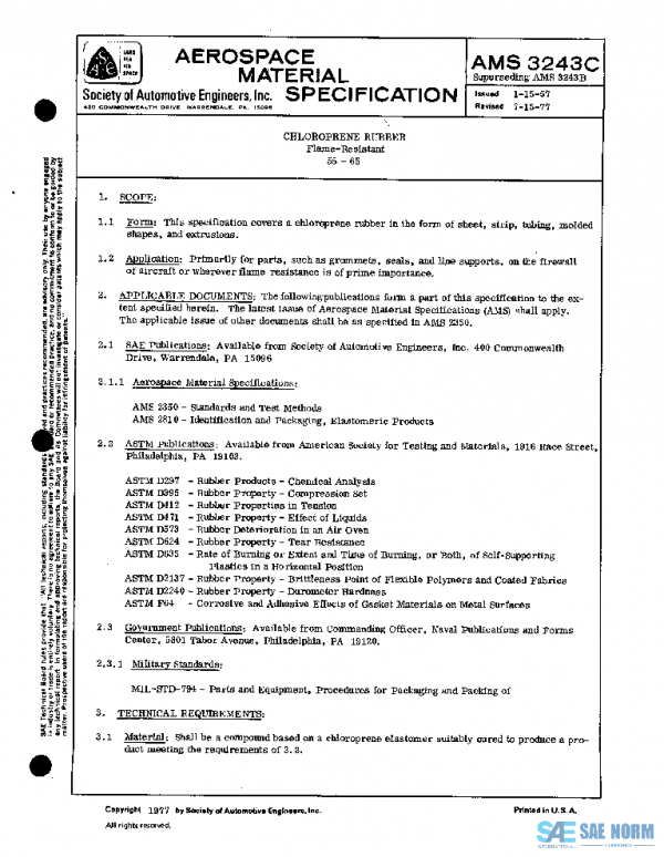 SAE AMS3243C PDF