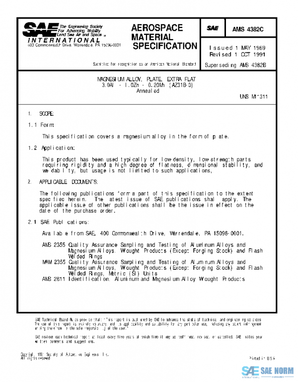 SAE AMS4382C PDF
