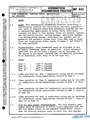 SAE ARP601 PDF