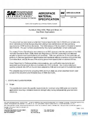 SAE AMSQQA250/20 PDF