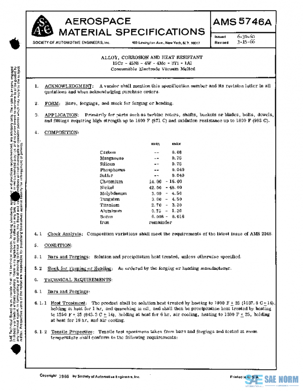 SAE AMS5746A PDF