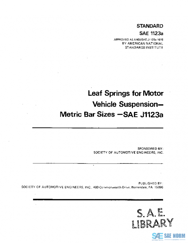 SAE J1123A_197701 PDF