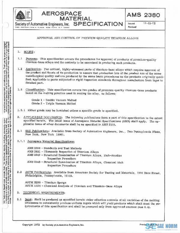 SAE AMS2380 PDF