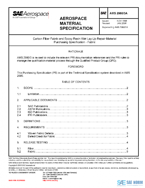 SAE AMS2980/3A PDF SAE AMS2980/3A PDF