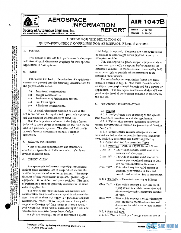 SAE AIR1047B PDF
