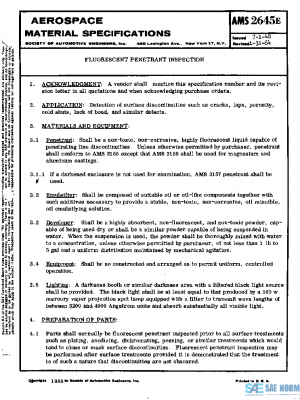 SAE AMS2645E PDF