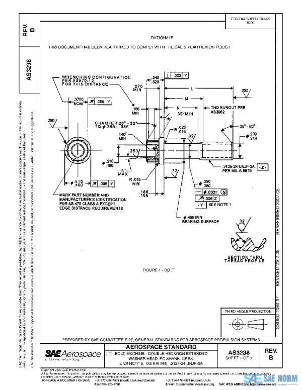 SAE AS3238B PDF
