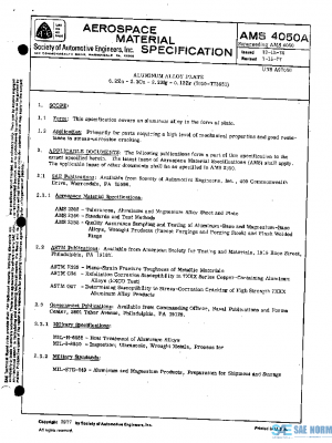 SAE AMS4050A PDF