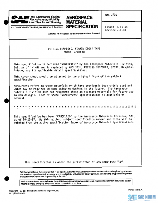 SAE AMS3730 PDF