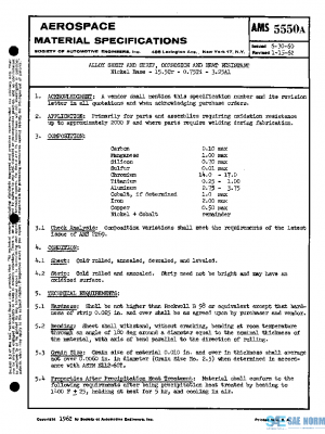 SAE AMS5550A PDF