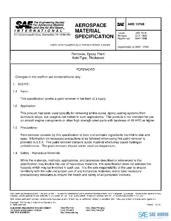 SAE AMS1376B PDF