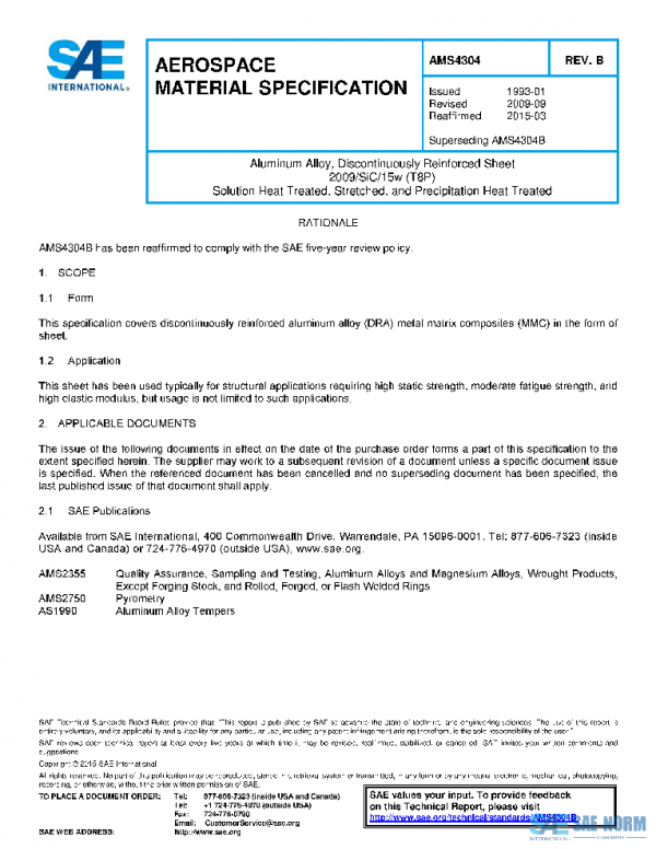 SAE AMS4304B PDF