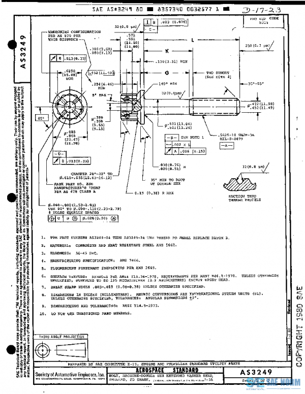 SAE AS3249 PDF