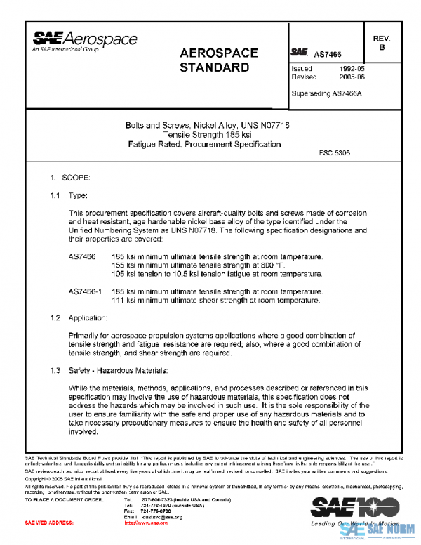 SAE AS7466B PDF