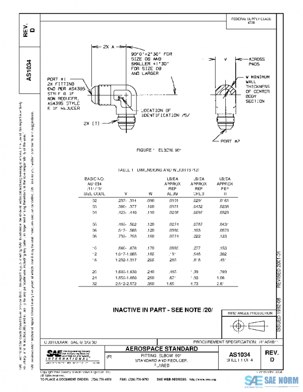 SAE AS1034D PDF