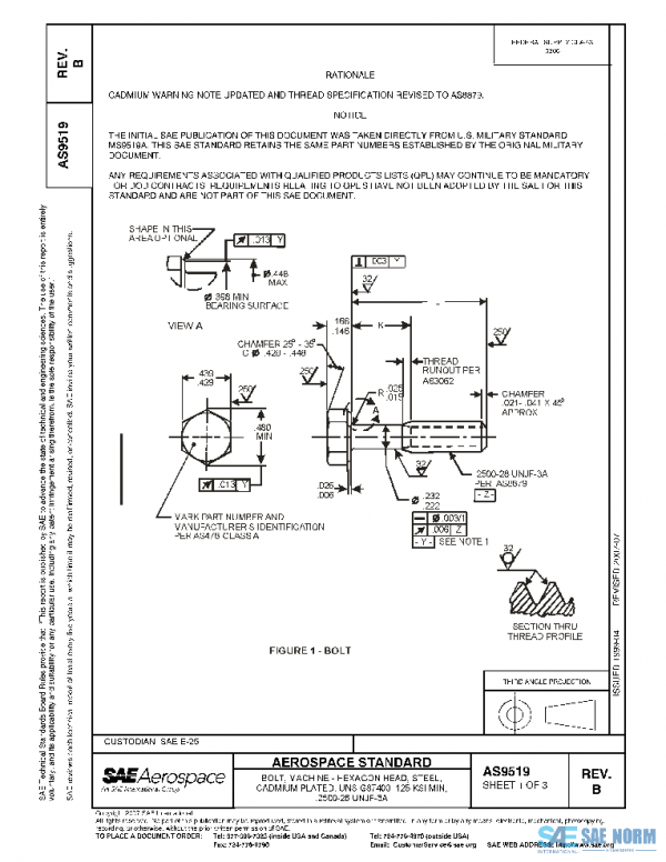 SAE AS9519B PDF