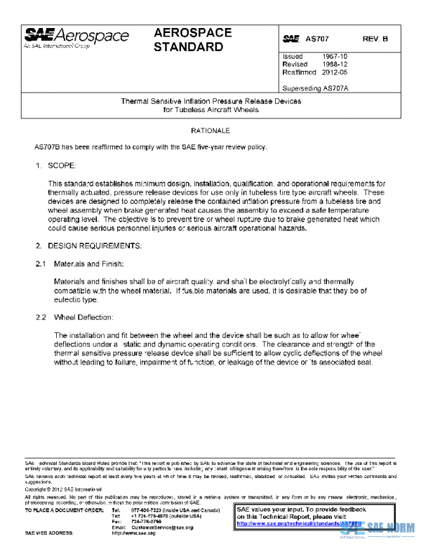 SAE AS707B PDF