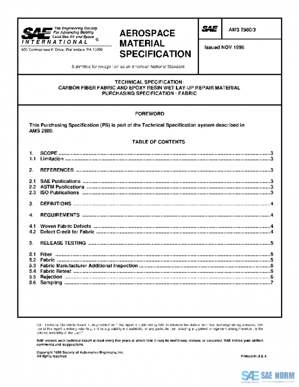 SAE AMS2980/3 PDF