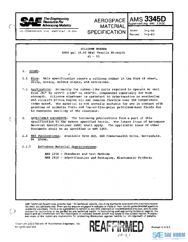 SAE AMS3345D PDF