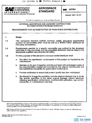 SAE AS7201 PDF