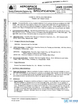 SAE AMS2249B PDF