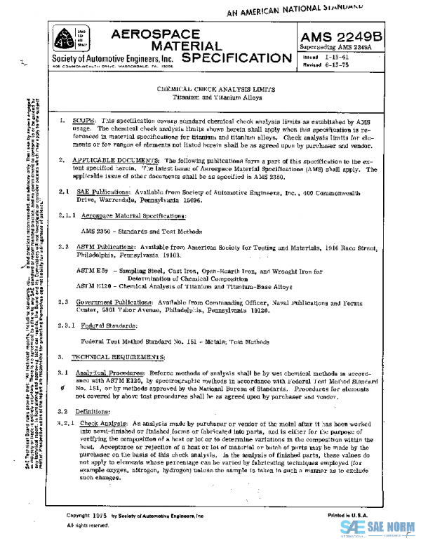SAE AMS2249B PDF