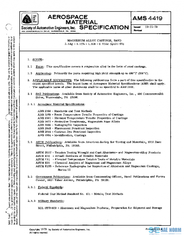 SAE AMS4419 PDF