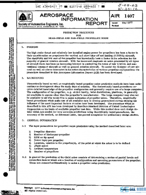 SAE AIR1407 PDF