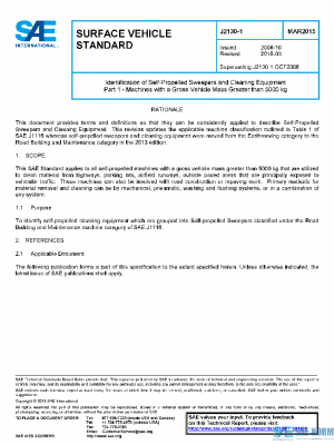 SAE J2130/1_201503 PDF