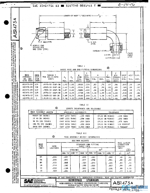SAE AS1475A PDF
