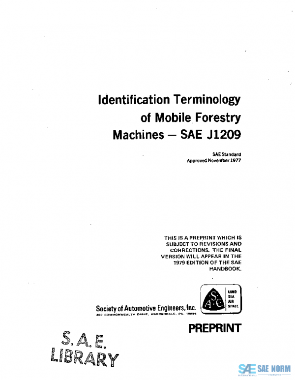 SAE J1209_197711 PDF