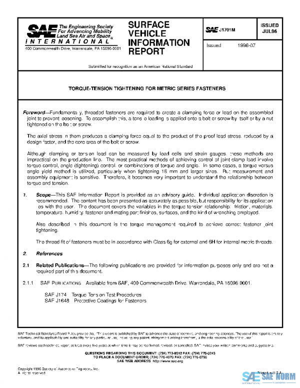 SAE J1701M_199607 PDF