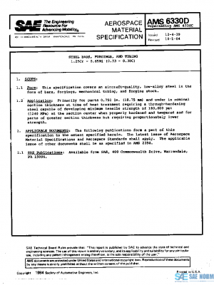 SAE AMS6330D PDF