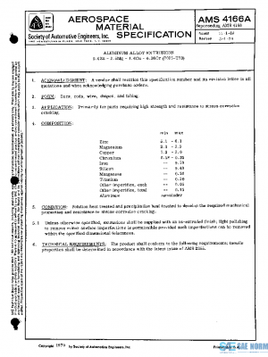 SAE AMS4166A PDF