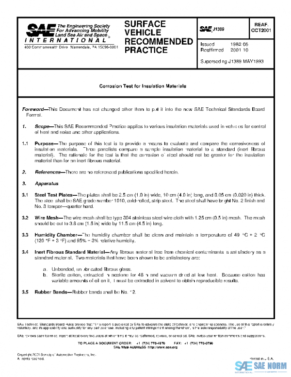 SAE J1389_200110 PDF SAE J1389_200110 PDF