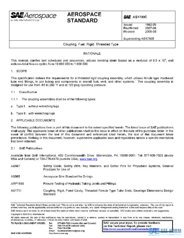 SAE AS1730C PDF