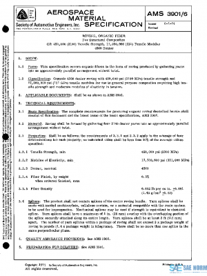 SAE AMS3901/6 PDF SAE AMS3901/6 PDF