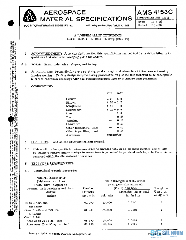 SAE AMS4153C PDF