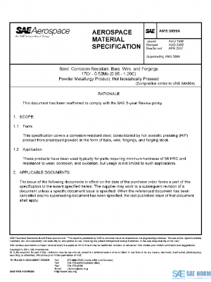 SAE AMS5899A PDF