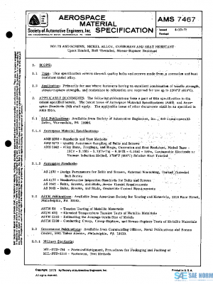 SAE AMS7467 PDF
