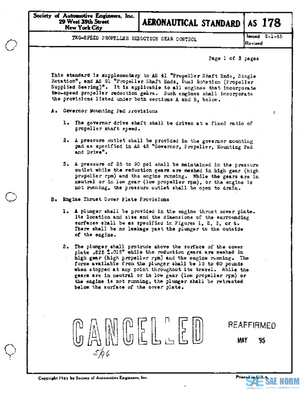 SAE AS178 PDF SAE AS178 PDF