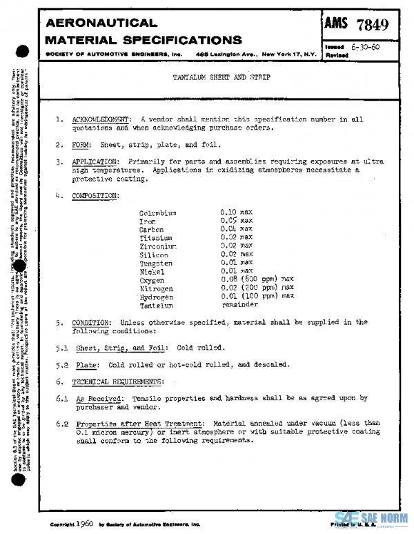 SAE AMS7849 PDF