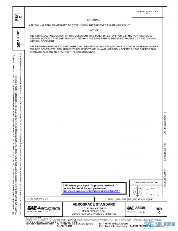 SAE AS9201C PDF
