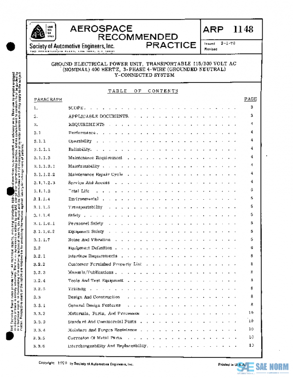 SAE ARP1148 PDF