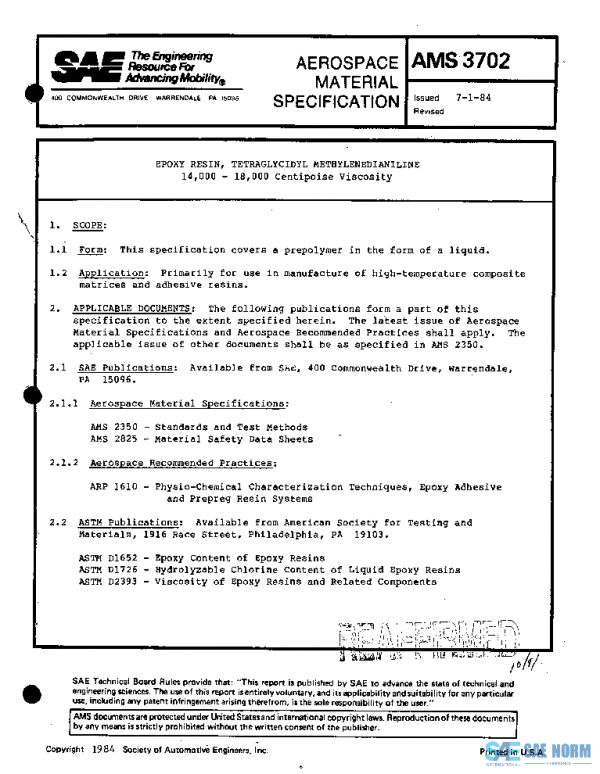 SAE AMS3702 PDF SAE AMS3702 PDF